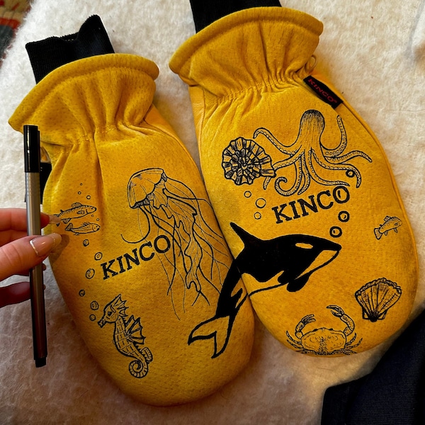 Custom Kinco Mitts Etsy