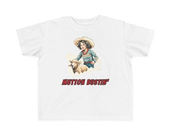 Maglietta in jersey per bambini Mutton Buster Vintage Rodeo