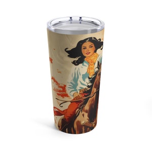 Personalized Rodeo Queen Tumbler 20oz, Horse Graphic Tumbler, Bachelorette Gift, Western Party, Cowgirl Gift, Cool Gift for Country Girl