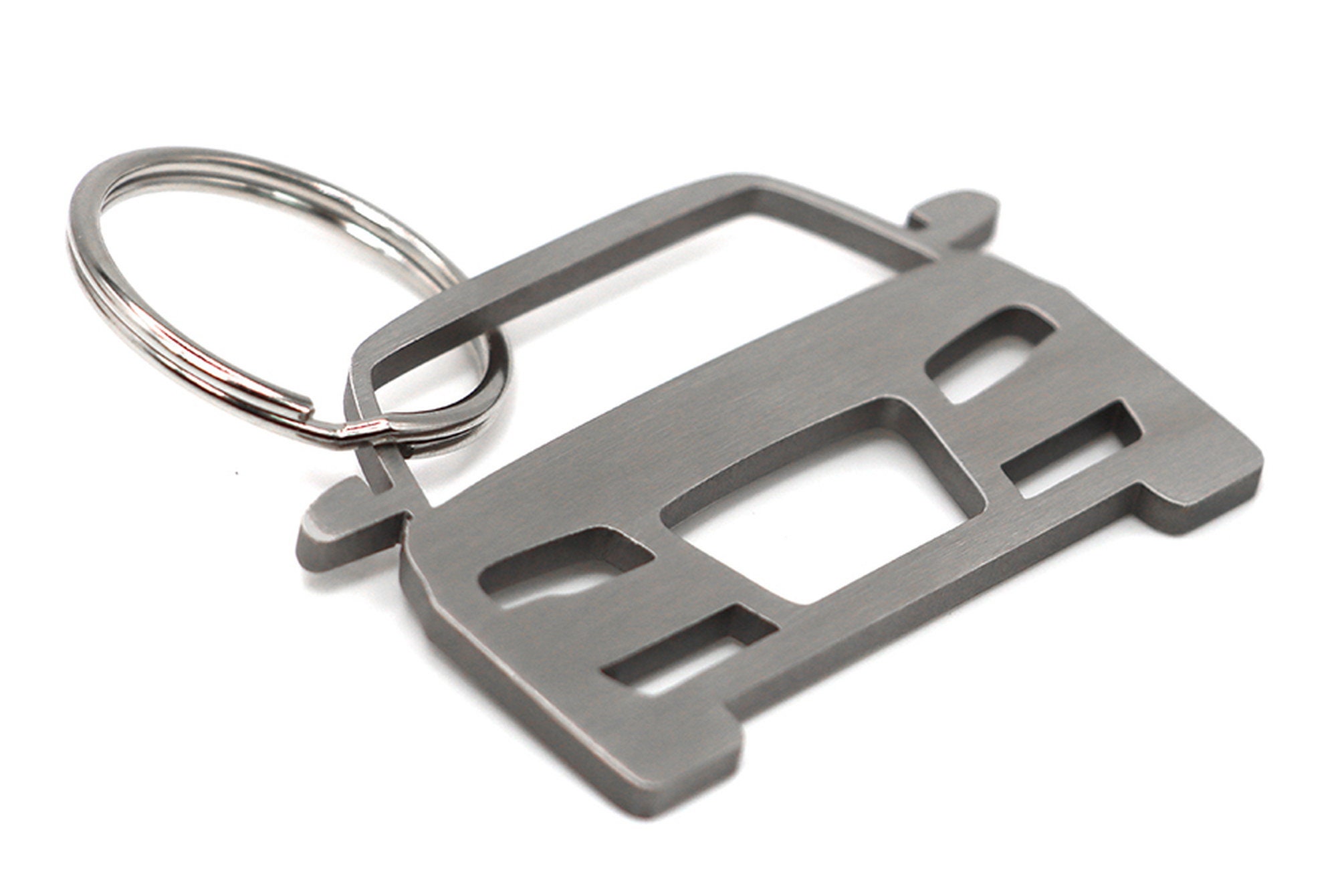Kar Key Rings Contours Sillhouettes Laser Cut Car Stainless Steel Key Ring Lowered ...