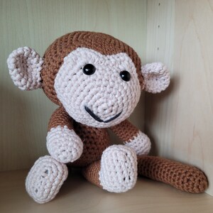 Crocheted Monkey looking to hang!