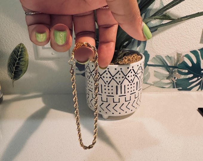 Everyday Luxe Rope Anklet