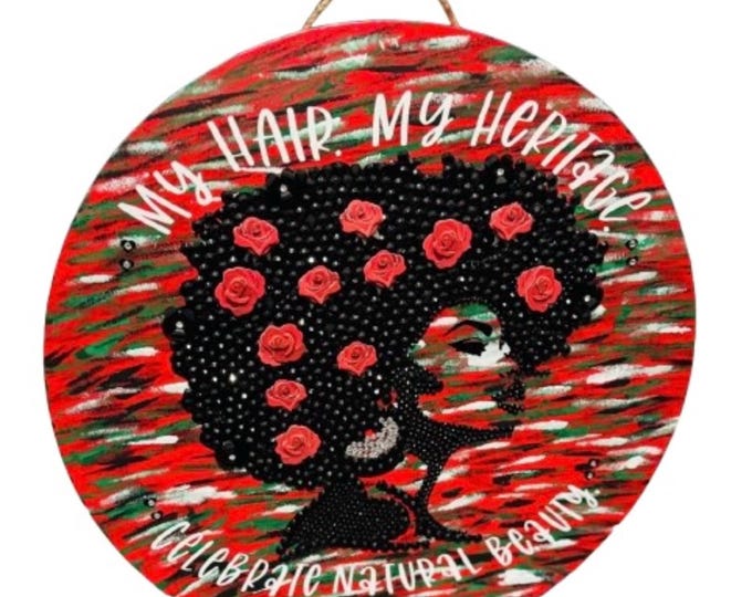 My Hair. My Heritage ll Wall Decor