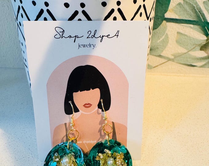 Emerald Bloom ll Earrings
