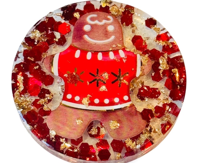 Holiday Gingerbread Man ll Magnet