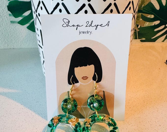 Emerald Gold ll Earrings