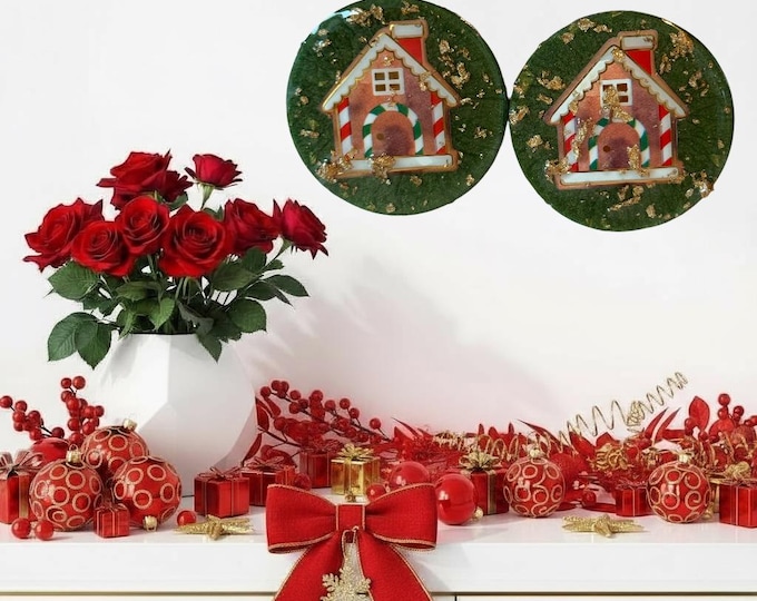 Holiday Gingerbread ll Studs