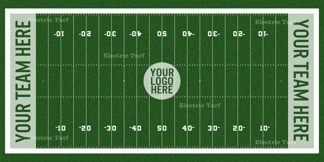 Custom Electric Football Field Covers Etsy