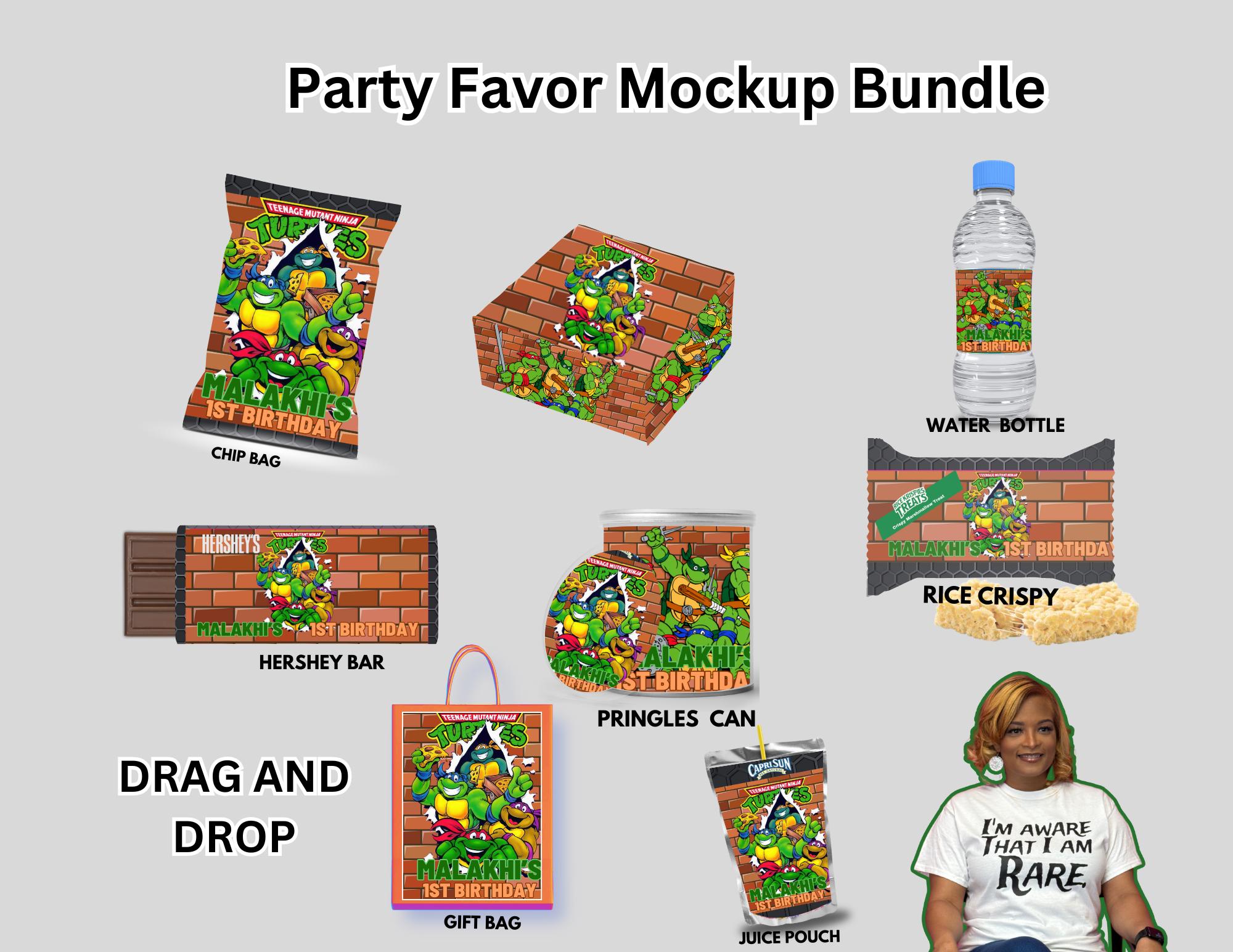 Ninja Turtle Chip Bag - Etsy, image size:2000x1545