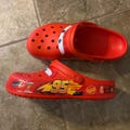 Lightning McQueen Cars Shoes Cars 2 Funny Shoes Meme Funny Gift For A Friend product logo