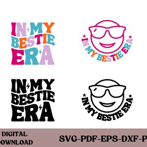 In mijn Bestie tijdperk Svg Png, Bestie SVG, Bestie tijdperk Svg Png, beste vriend Shirt Svg Png, vriendschap Svg Png