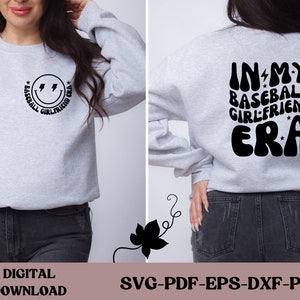 En mi novia de béisbol era svg, novia de béisbol png, compañero de béisbol svg, camisa de novia de béisbol svg, regalo de béisbol GF digital