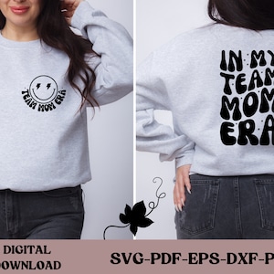 In My Team Mom Era SVG, Team Mom Svg, Team Mom Png, Team Mom Era Svg, Sports Mom Svg, Team Mom Shirt Svg, Sports Mom Shirt Svg,Team Mom Gift