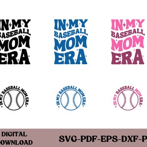 In My Baseball Mom Era PNG SVG, Baseball Mom Png, Baseball Mom Svg, Baseball Mom Era Png, Baseball Mom Era Svg, Baseball Svg, Baseball Png