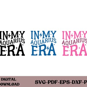 Mon époque Verseau Svg, Verseau png, Ère Verseau, Verseau Svg, Verseau png, ère zodiaque, Horoscope Verseau, Rétro, Vague