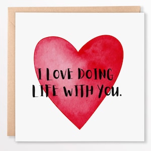 Graziosa carta di anniversario geek, squalo romantico - ti amo, graziosa carta di anniversario divertente, moglie, fidanzata, marito, fidanzato, per lui, per lei