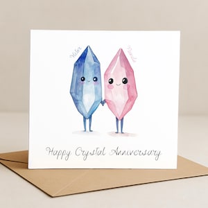 Glückwunschkarte Zum 15. Hochzeitstag – Metall-Gravur Für Den Ehemann, 8,5x5,4 Cm, In Geschenkumschlag
