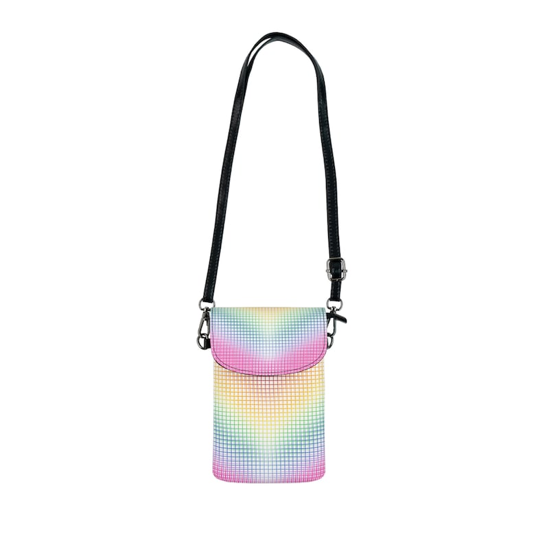 Diffuse Rainbow Small Cell Phone Purse image 1