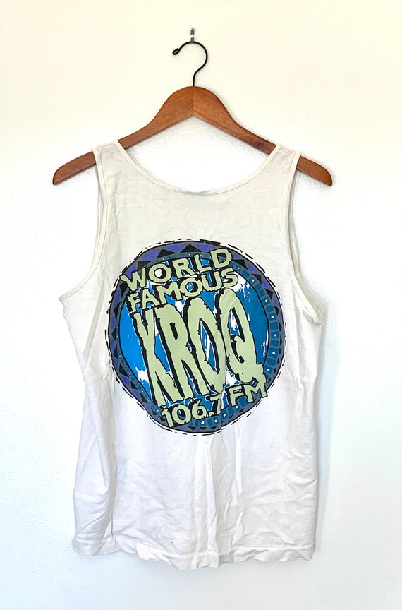 Vintage KROQ Tank Top shirt from late 80s/early 9… - image 1