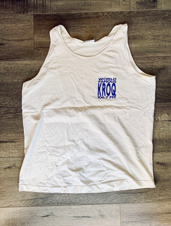 Vintage KROQ Tank Top shirt from late 80s/early 9… - image 4