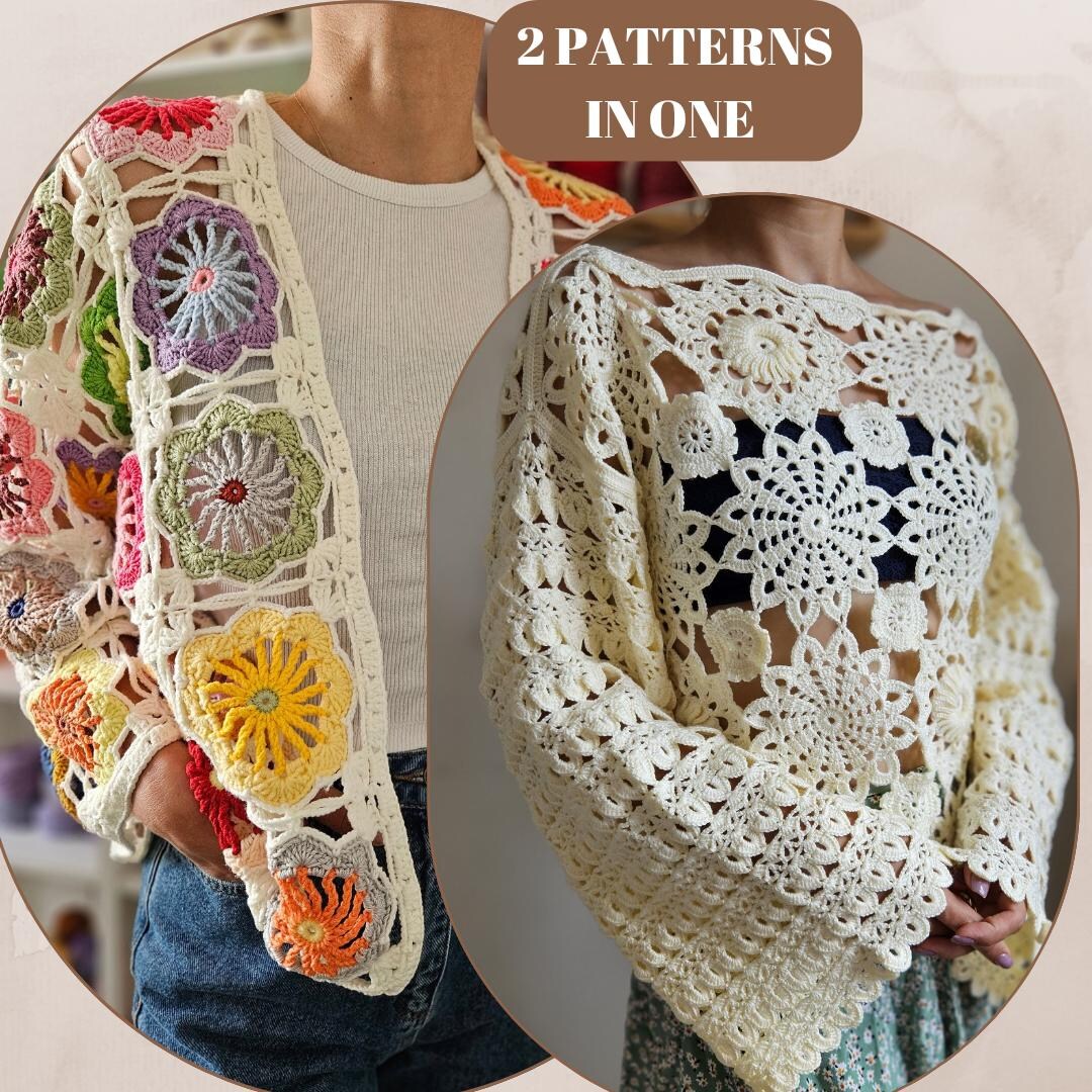 machatt マチャット crochet lace cardigan ホワイト Crocheted cropped cardigan White for Women | Maje
