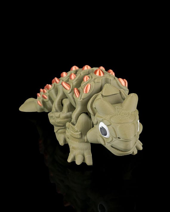 Flexi Dino Keychain: Bendable Prehistoric Collectible