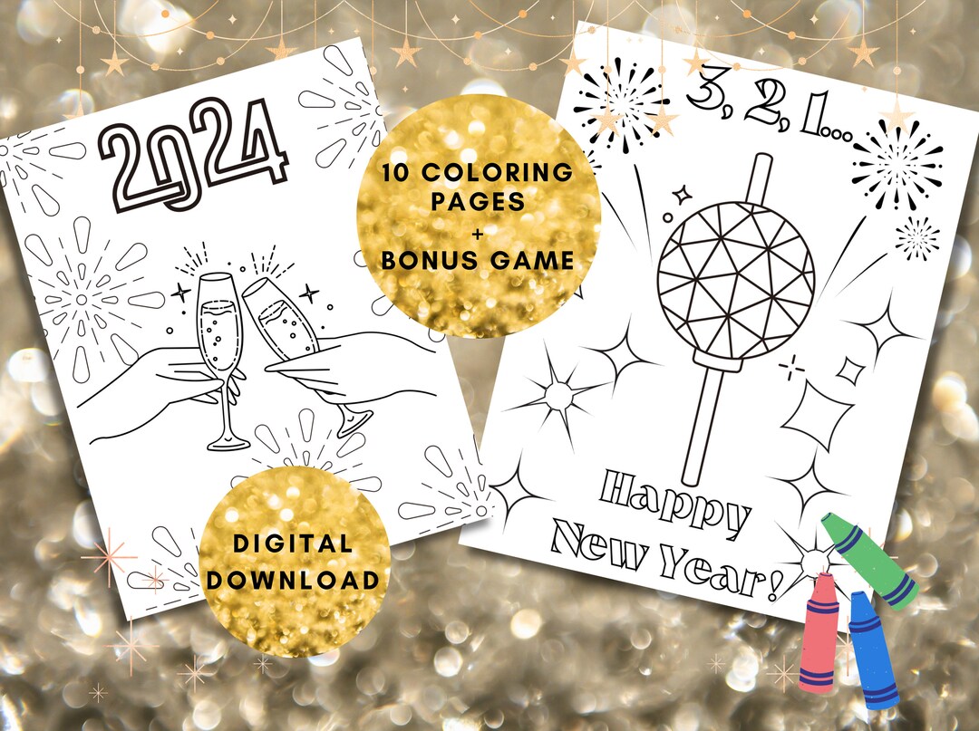 Coloring Pages for Adults New Years Coloring Pages for Kids Coloring