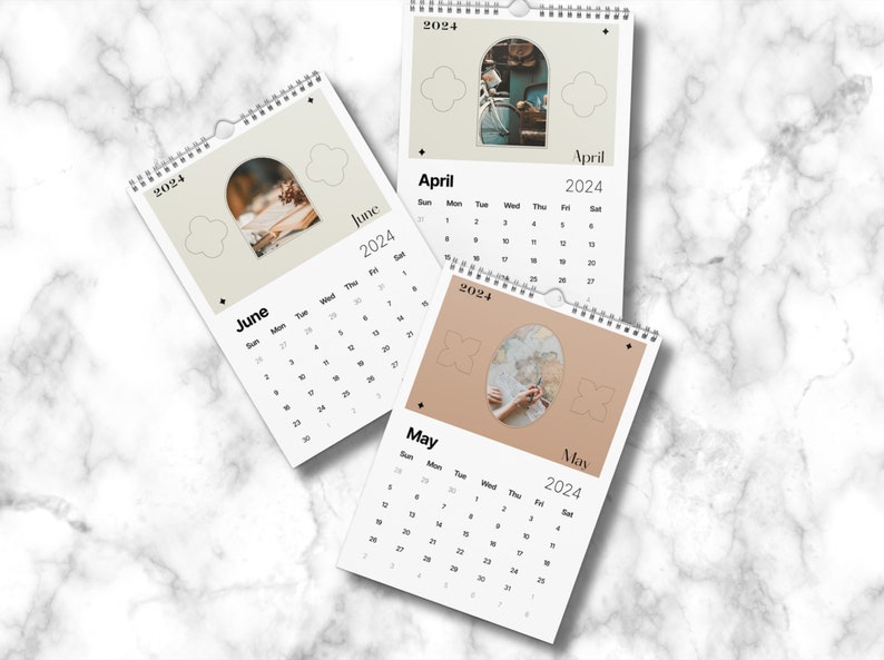 2025 Calendar 2025 Vintage Wall Calendar Monthly Calendar Illustrated