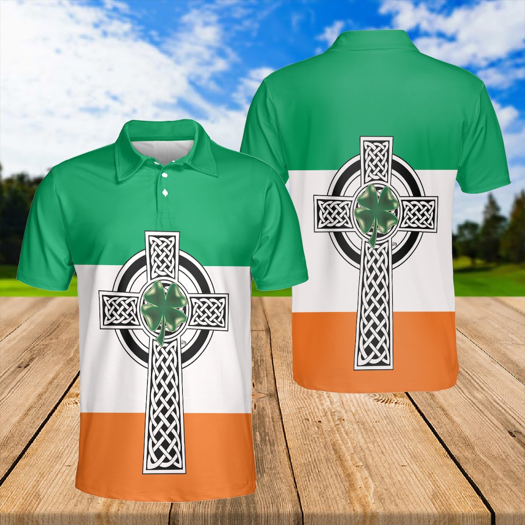 Ireland Polo Shirt - McClintock Irish Family Crest Polo Shirt - Celtic Pride main image 1