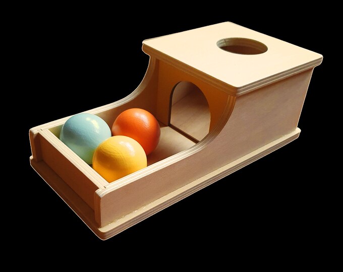 Ball Drop Run Montessori Wooden Sensory Educational Sorting Learning ball-drop-run-montessori-wooden-sensory-educational-sorting-learning