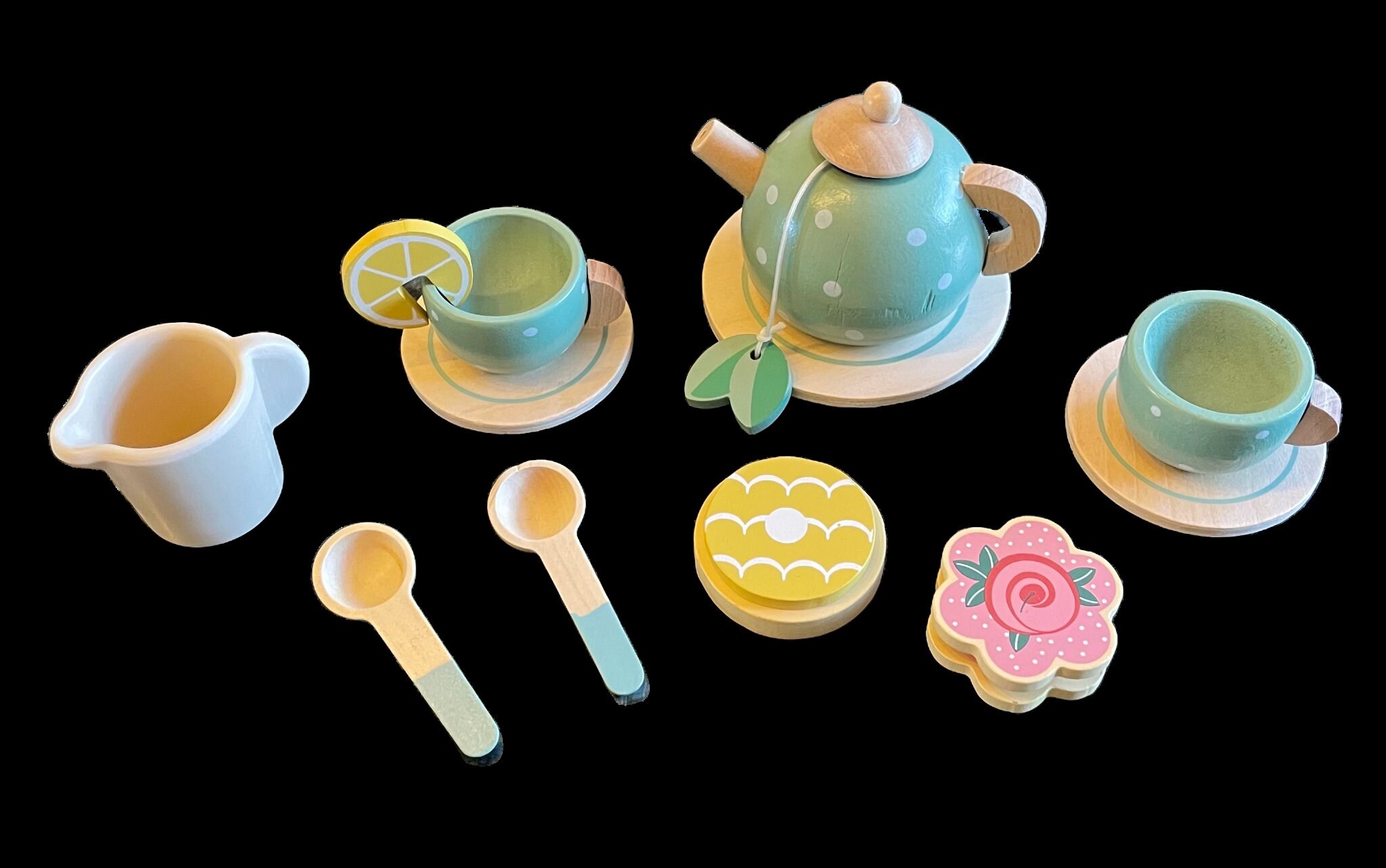 Wooden Children's Tea Set - Afternoon Playtime Delight