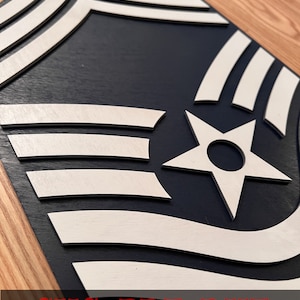 Sargento mayor jefe de la Fuerza Aérea SVG PDF DXF