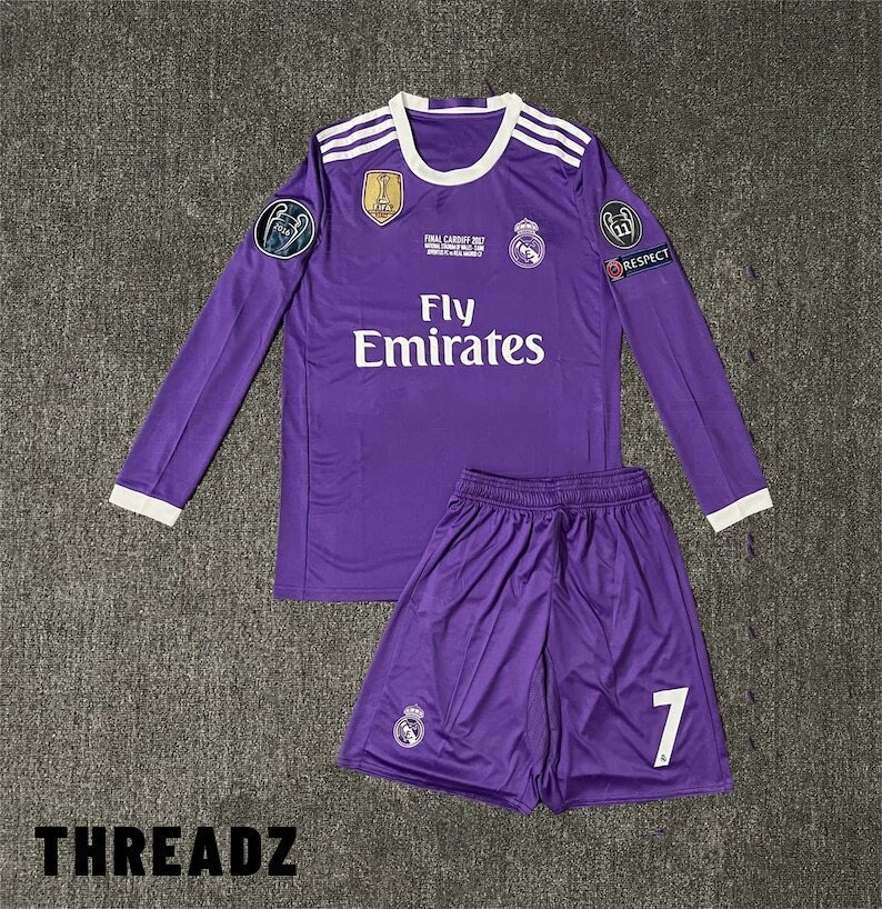 2016 2017 Season Real Madrid Away Jersey Cristiano Ronaldo No 7 Retro