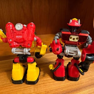 Bonecos de ação Rescue Heroes 2