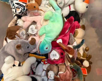 Mystery Ty Beanie Babies: Original Plush Toy Collection - Etsy 日本