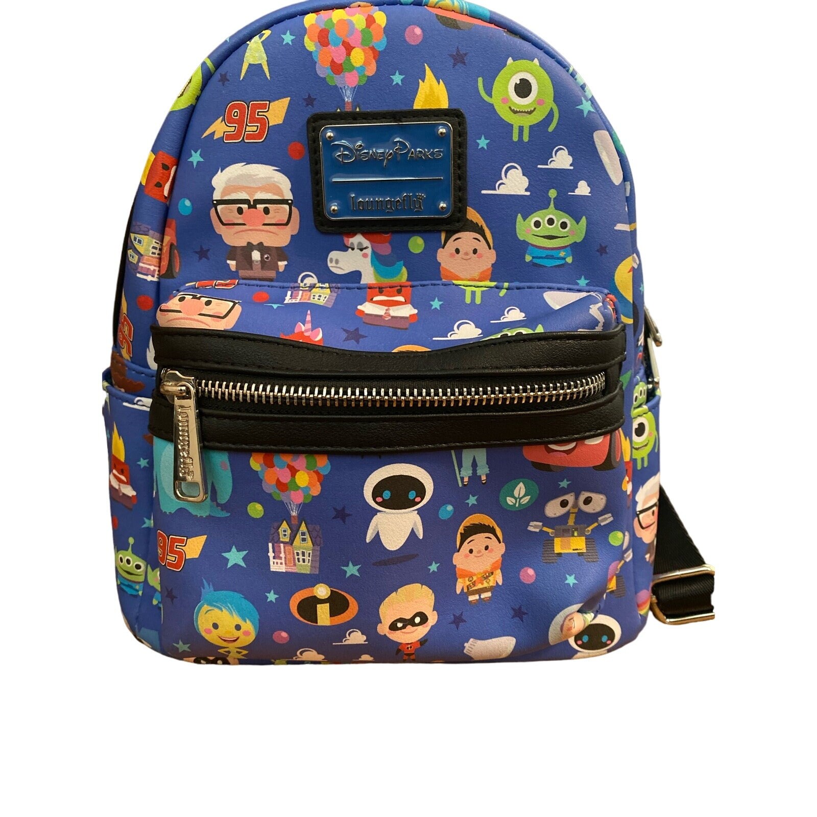 Loungefly Disney Parks Pixar Chibi Characters AOP Mini Backpack Etsy