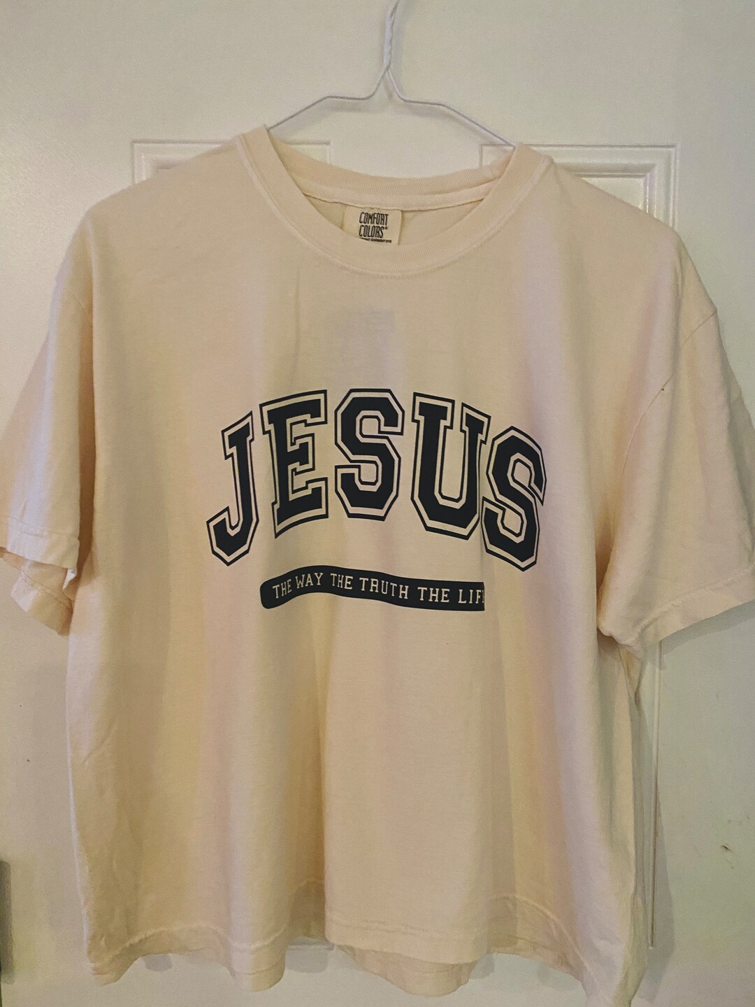 Jesus The Way The Truth The Life Cropped Tee