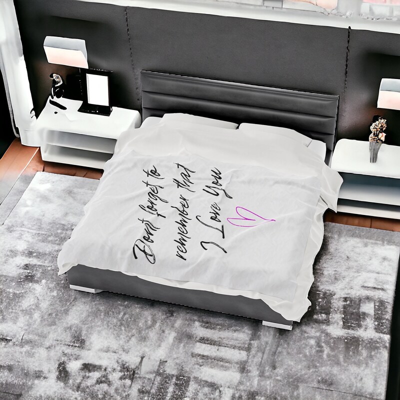 Wrapped in Love Heart Blanket