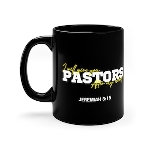 Gifts for Pastors: Inspirational Drinkware for Spiritual Leaders - Uplifting Drinkware for Revered Leaders, Christian Mugs for Pastors 11oz