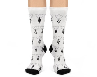 Good Omens Inspired Ineffable Cushioned Crew Socks