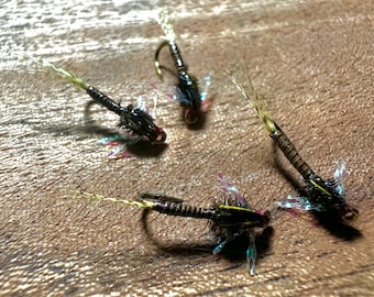 BWO Nymph Size 16- 4 Count