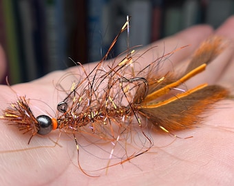 Balanced Crawleech Size 8- 5 Flies