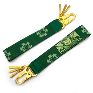 KING OF HELL Key Strap // Anime Keychain Wrist Lanyard - Etsy