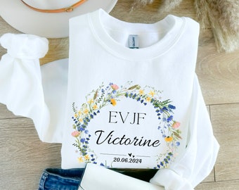 EVJF Sweat Maman de la Mariée Cadeau Team Bride Sweater Future Mariée Hen party Gift Shirt Team de la mariée, Noel Maman de la Mariée