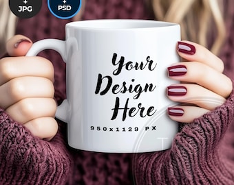 Mug Mockup,Canva Template Blank Mug Mockup,PSD file,Smart Object Layers, Coffee Mug Mockup,Mug Mockup PSD,Mug 11 Oz