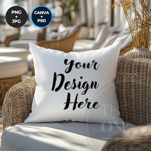 Pillow Mockup ,Pillow Mockup psd,Pillow Mockup Canva,PSD file,Smart Object Layers,Blank Pillow Mockup,Throw Pillow Mockup