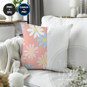 Pillow Mockup ,Pillow Mockup psd,Pillow Mockup Canva,PSD file,Smart Object Layers,Blank Pillow Mockup,Throw Pillow Mockup