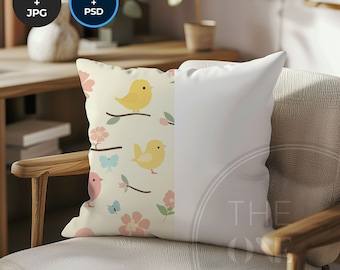 Pillow Mockup ,Pillow Mockup psd,Pillow Mockup Canva,PSD file,Smart Object Layers,Blank Pillow Mockup,Throw Pillow Mockup