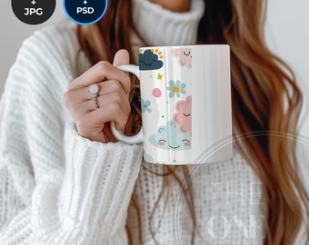 Mug Mockup,Canva Template Blank Mug Mockup,PSD file,Smart Object Layers, Coffee Mug Mockup,Mug Mockup PSD,Mug 11 Oz
