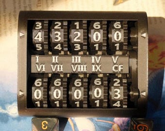 D&D Spell Slot Tracker: 5e TTRPG Accessory for Full Casters